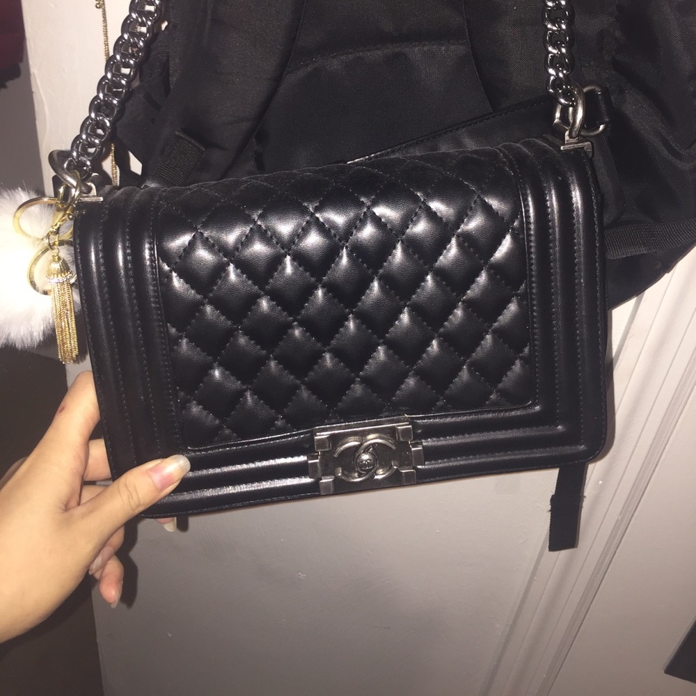 Chanel inspired boy bag . Used once