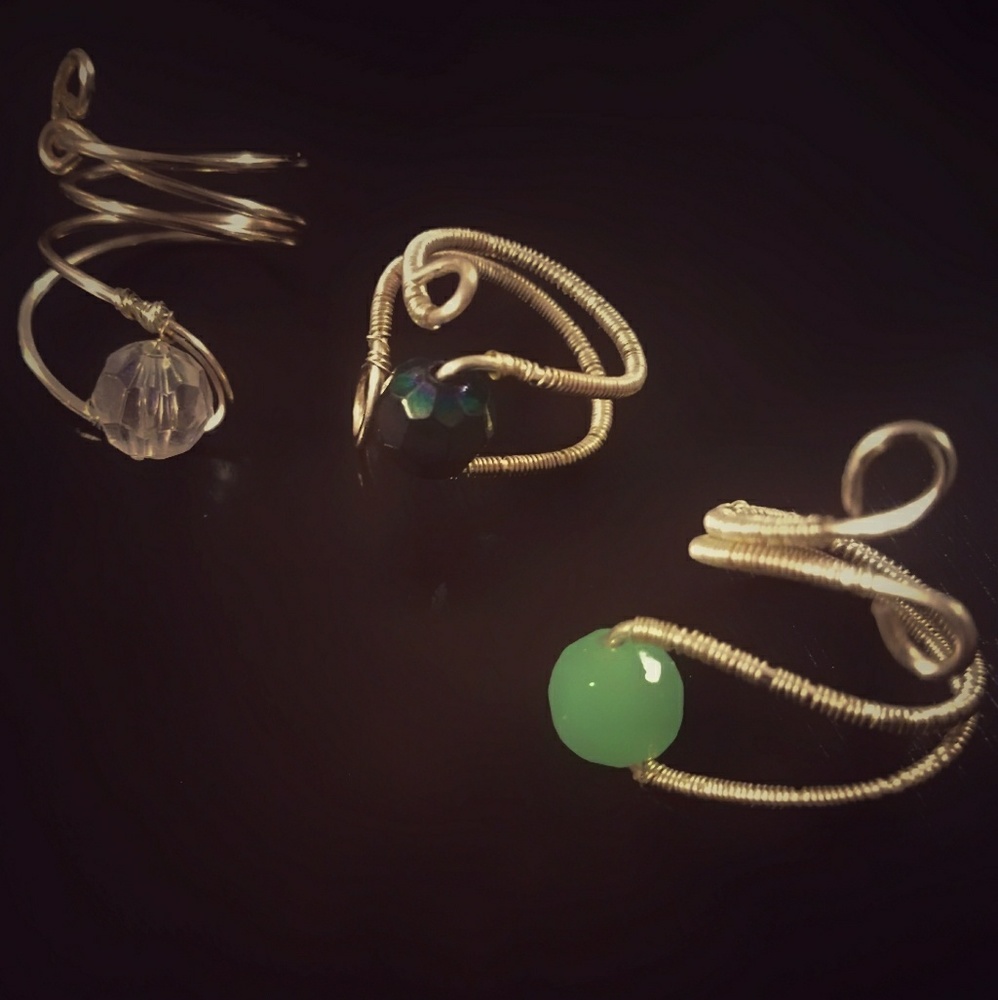 Handmade Wire Rings - Picture 3 of 3