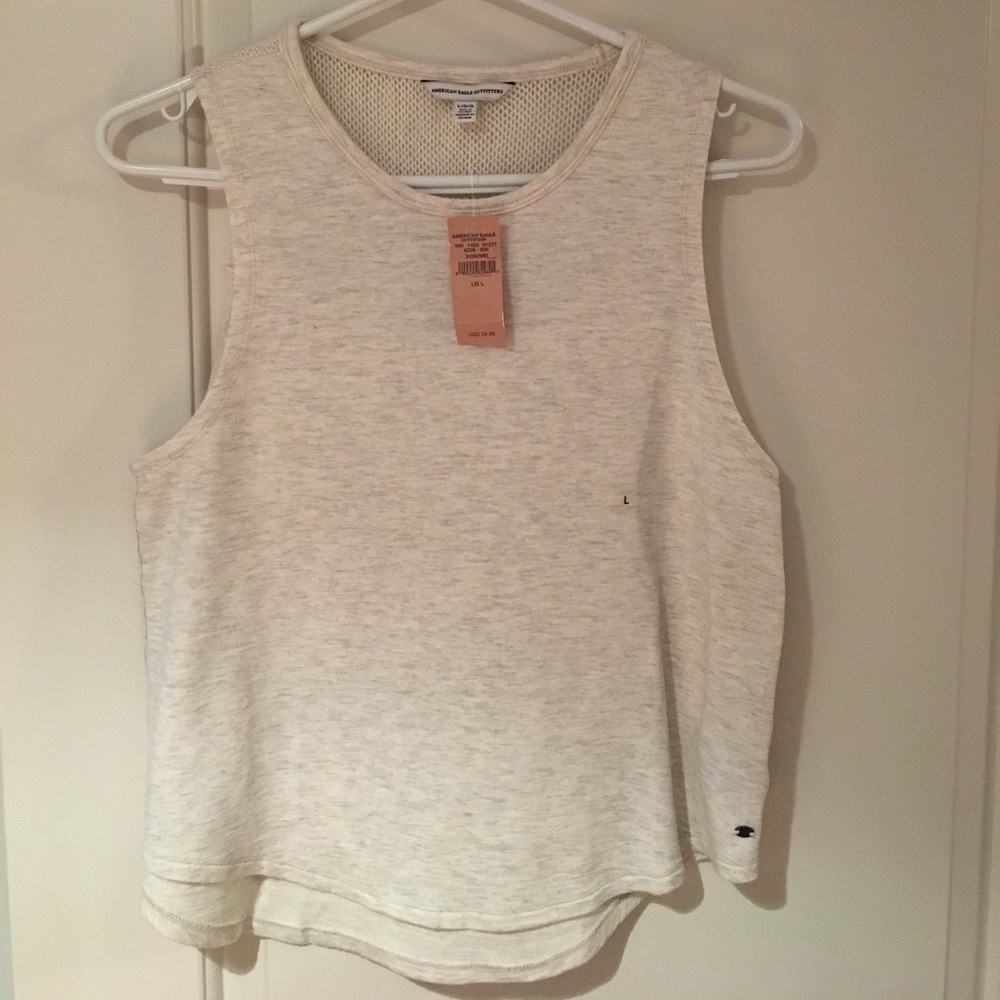 Women's | American Eagle Outfitters Cream Tank Top