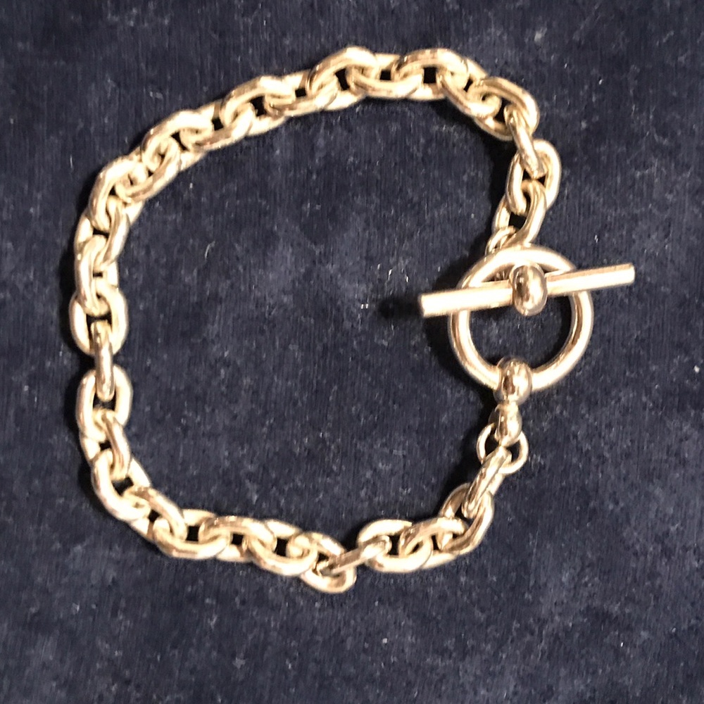 Genuine stamped Sterling Silver Link Bracelet