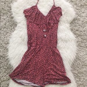 Coral Romper