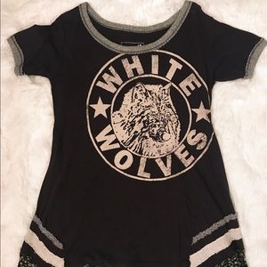 We The Free by Free People White Wolves Tunic