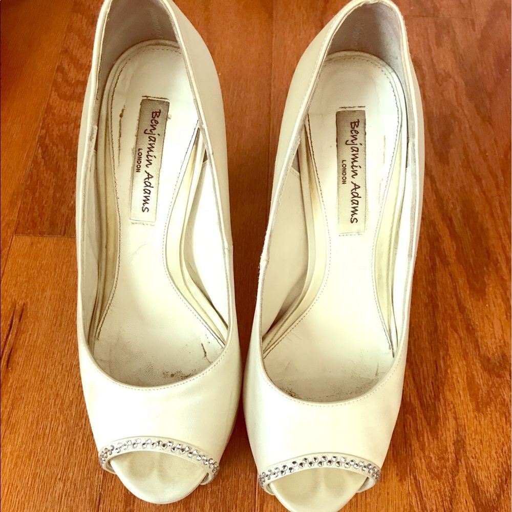 Wedding Peep Toe Platform Shoes