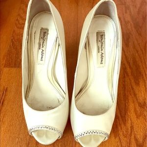 Wedding Peep Toe Platform Shoes
