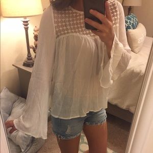 NWT. Altar'd State. White Summer Top.