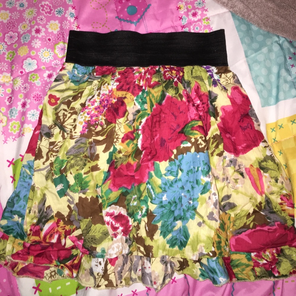 Floral skirt