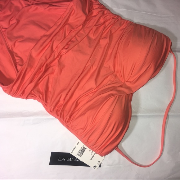 La Blanca Other - LA BLANCA coral one piece swim suit nwt