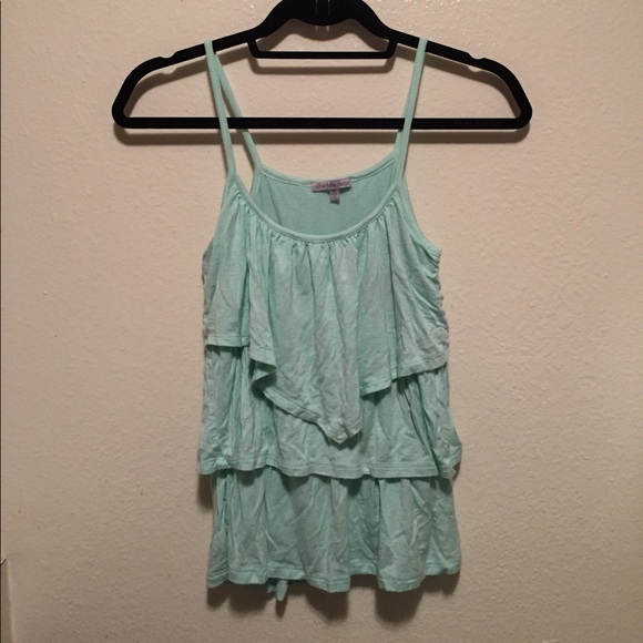 Charlotte Russe Tops - Ruffled Tank Top