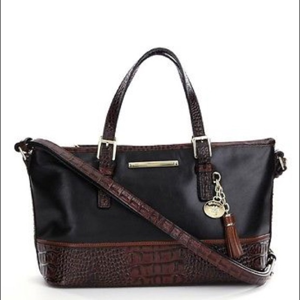 Brahmin Tuscan Tri-texture mini Asher