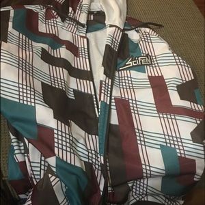 Mans 12 shoe and jacket 3x