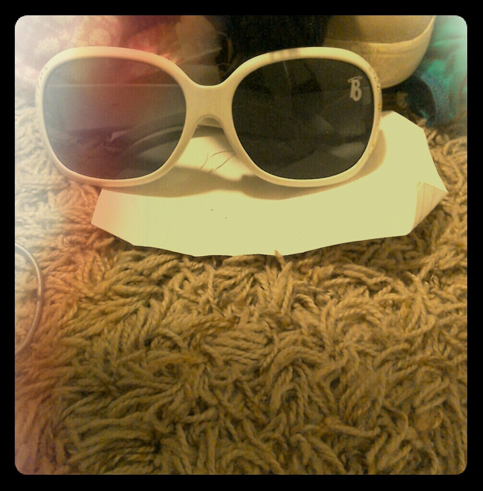 White sunglasses