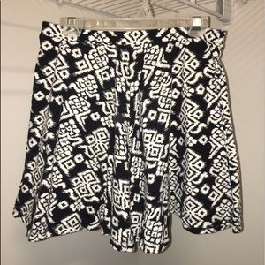 Fun printed skirt