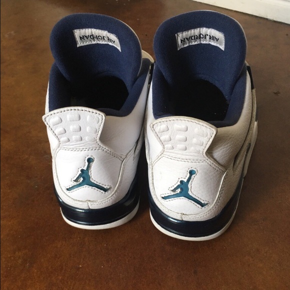 Retro4s Columbia Blues (sz)10 - Picture 2 of 4