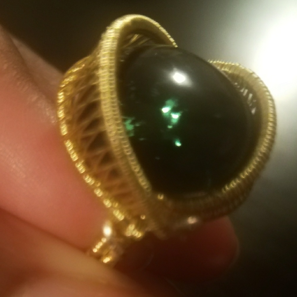 Handmade Wire Ring - Picture 3 of 4