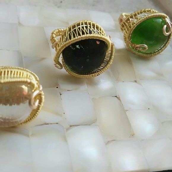 Handmade Wire Rings. - Picture 2 of 4