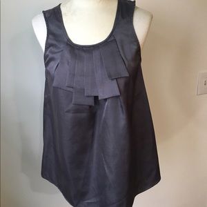 Pure sugar grey sleeveless top