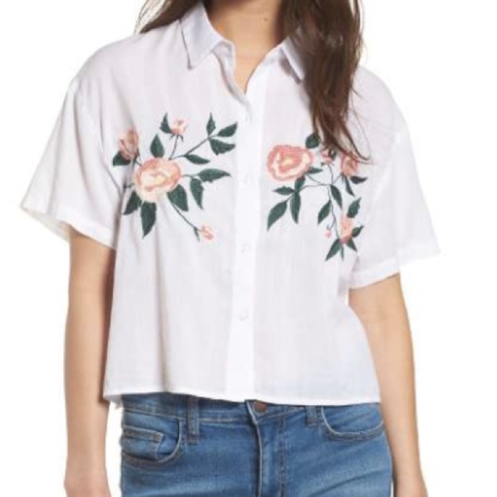 RAILS Gretta Embroidered Shirt