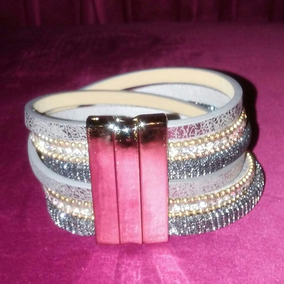 Sold!!!Brazilian Magnetic Cuff Bracelet - Picture 2 of 6
