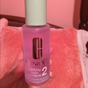 Clinique clarifying lotion 3.4 oz (used once)