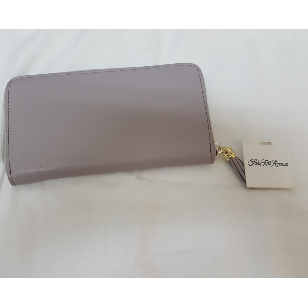 Saks Fifth Avenue Leather Wallet