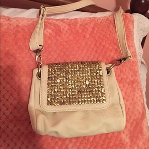 Urban outfitters cross body gold sequin bag!