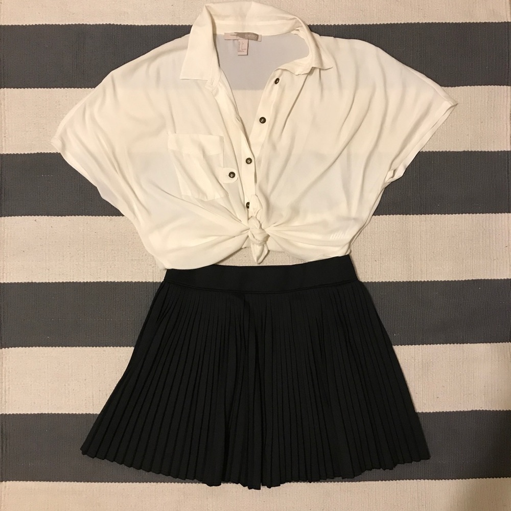 Forever 21 Dolman Button Down Shirt