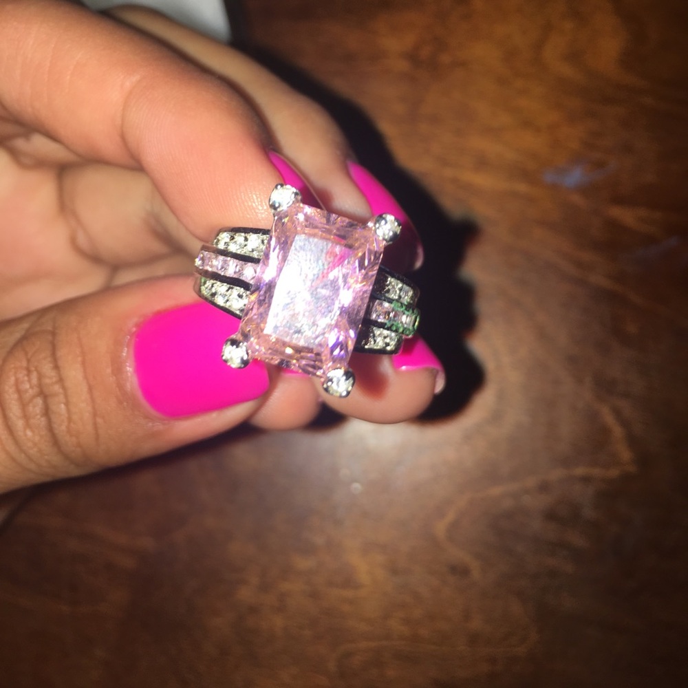 Light Pink Park Lane Ring