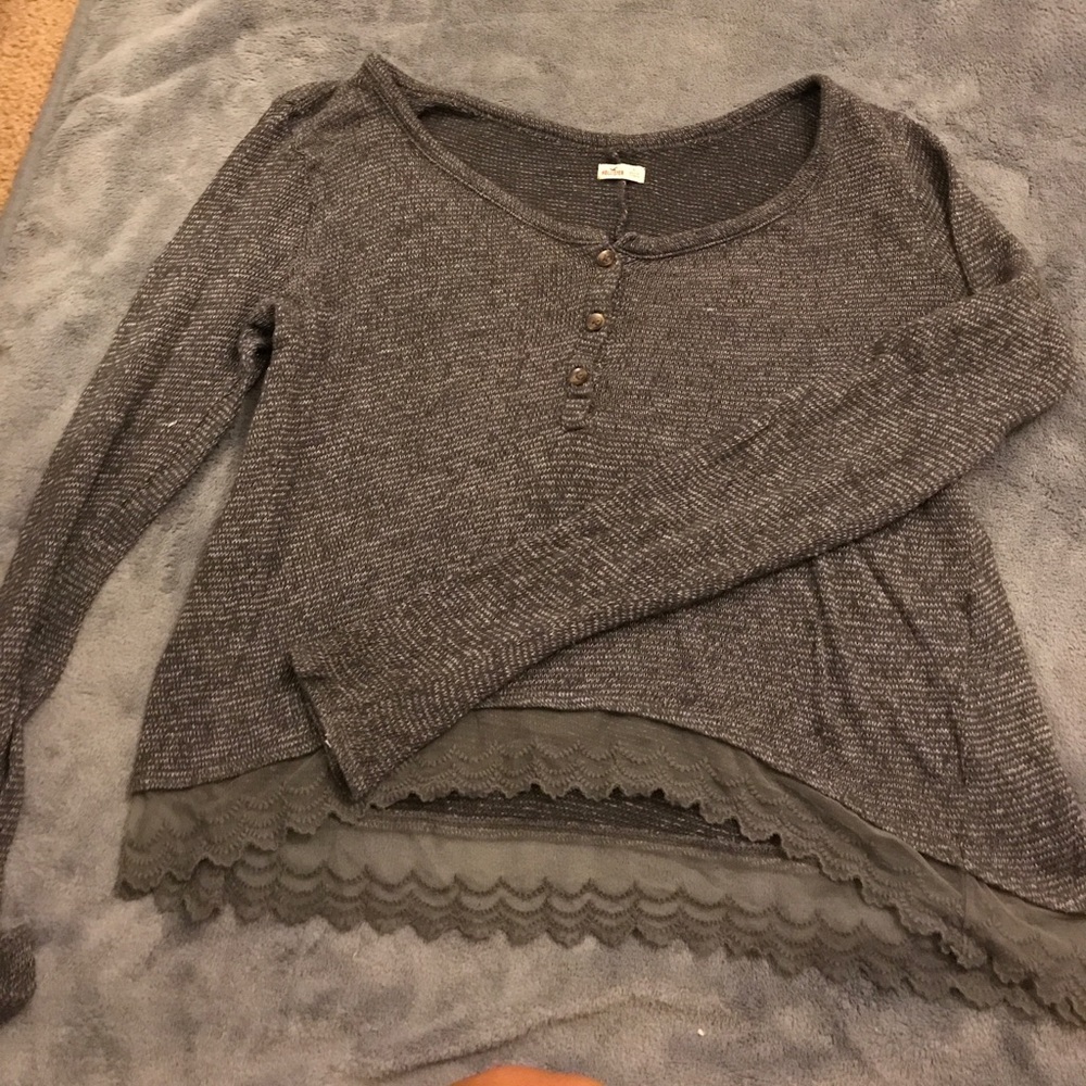 Hollister crop sweater!