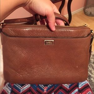 SALE: Authentic COACH Brown Leather Purse
