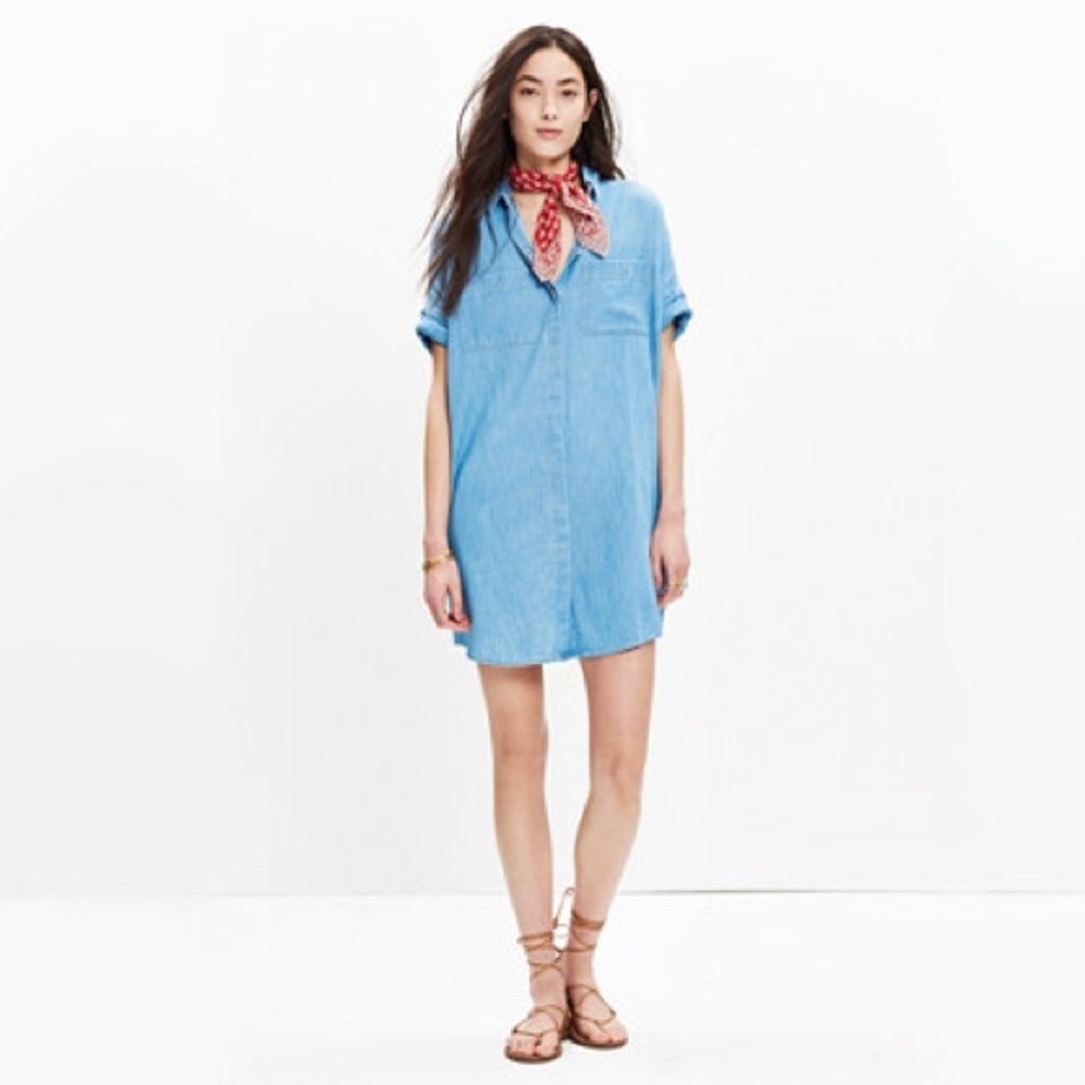 Madewell Denim Courier Shirtdress