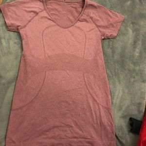 Purple lululemon workout blouse!