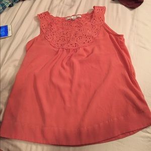 Lauren Conrad XXS pink blouse