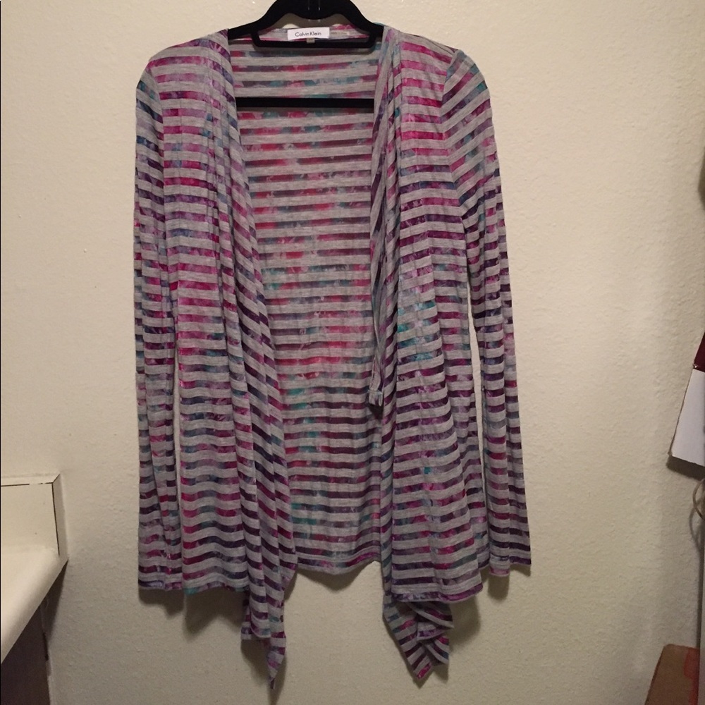 NWOT Open Front Semi-Sheer Cardigan