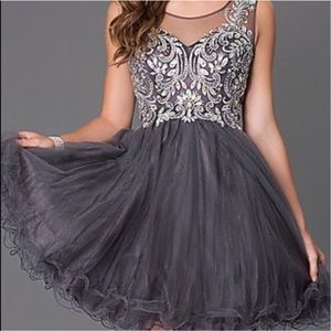 Gray Prom/Formal Dress