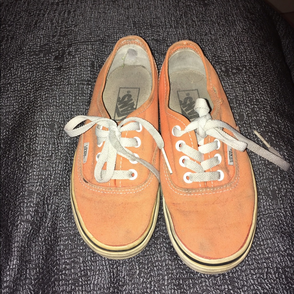 Orange Vans