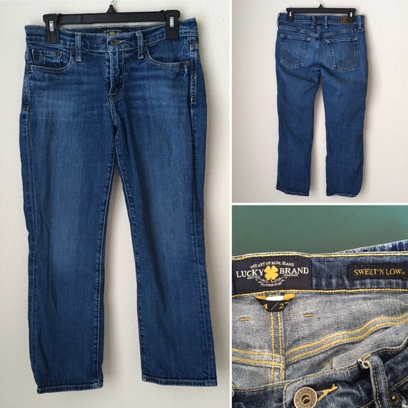 2 X LUCKY BRAND jeans Distressed lot sale G - Picture 2 of 8