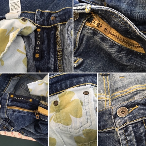 2 X LUCKY BRAND jeans Distressed lot sale G - Picture 6 of 8