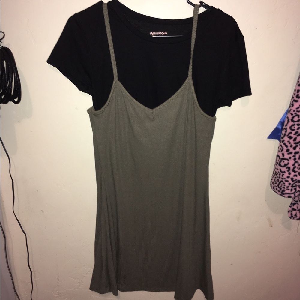 Army green dress