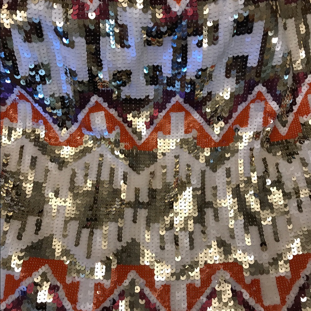 Jessica Simpson Sleeveless Sequins Dress - Picture 6 of 8