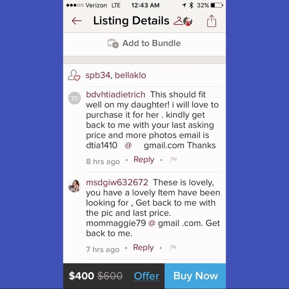 Spot scammers! Block and report! - Picture 2 of 7