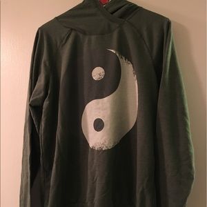 Green Yin & Yang Sweatshirt