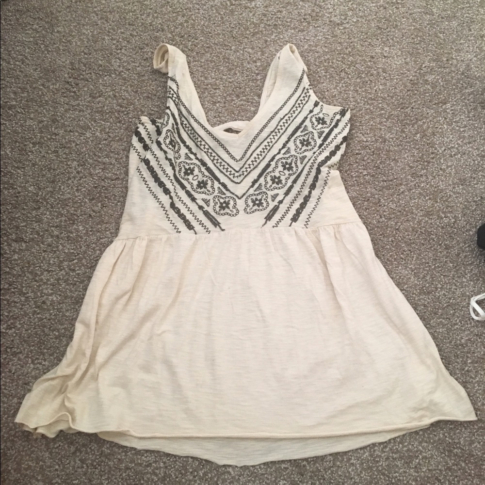 Urban outfitters beaded tunic top