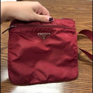 Red Crossbody Prada Bag
