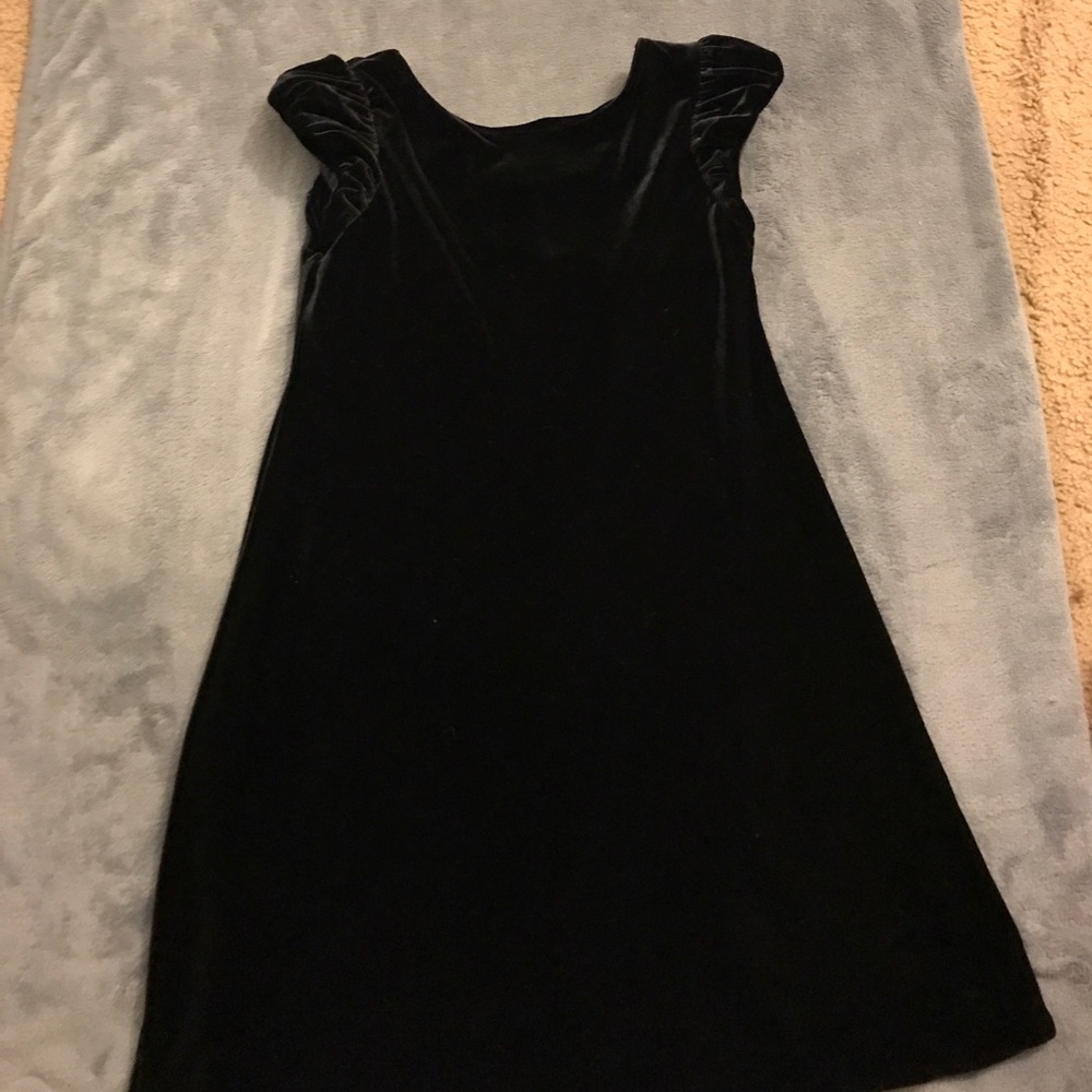 Ralph Lauren black velvet dress!