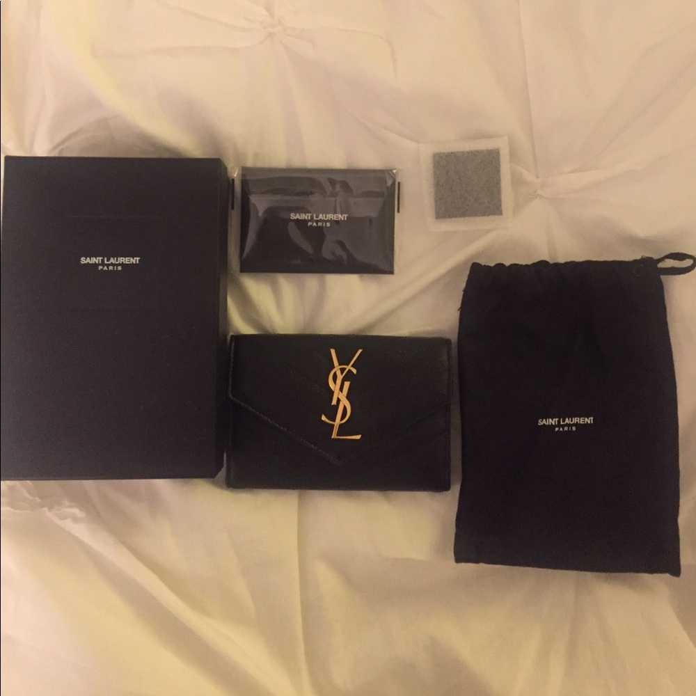 Saint Laurent small envelope wallet