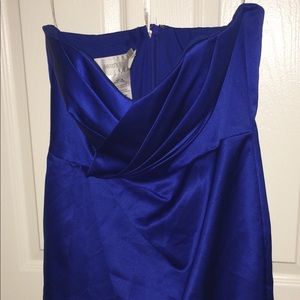 Davids Bridal Formal Dress EUC Royal Blue Size 12