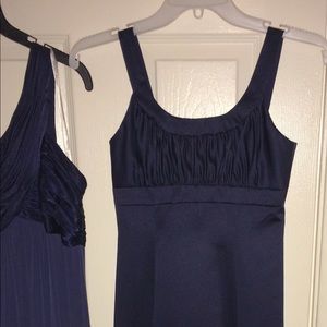 Davids Bridal Formal Dress EUC Marine Blue Size 10