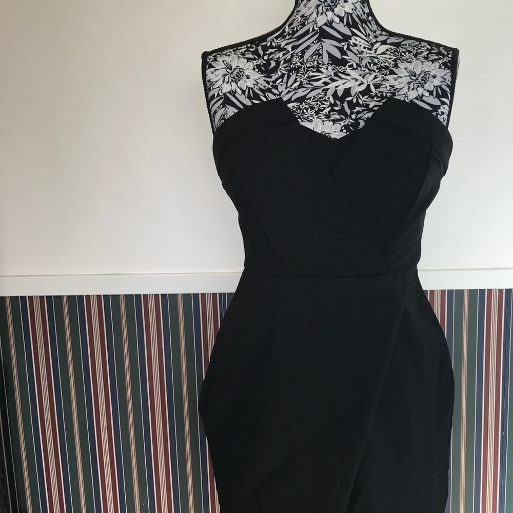 ASOS Bandeau Wrap Dress