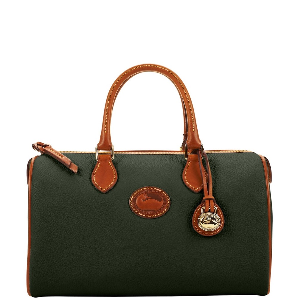 All Weather Leather 2 Classic Satchel Green