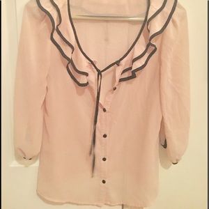 Final Sale🎉Sheer Blouse • Forever21